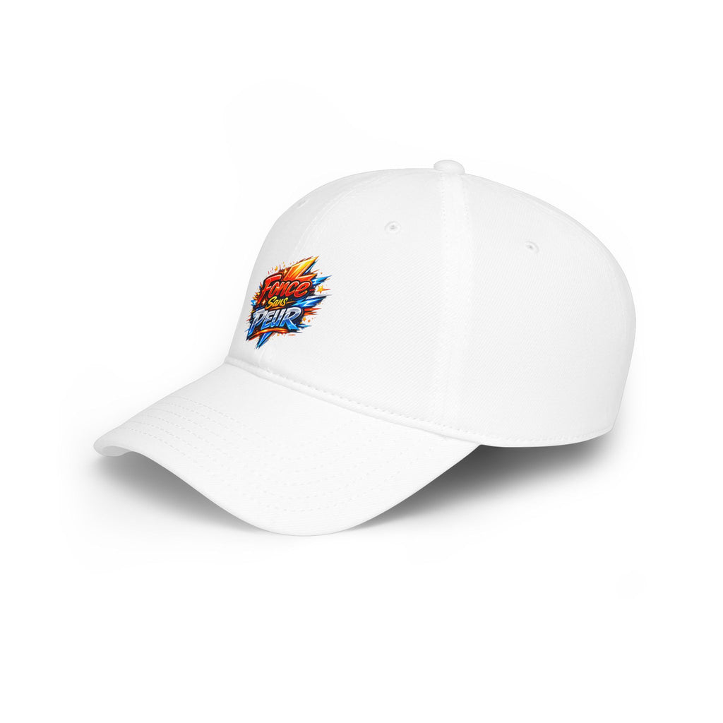 Baseball Cap - "Force Over Fleur" Retro Lightning Logo Embroidered Hat