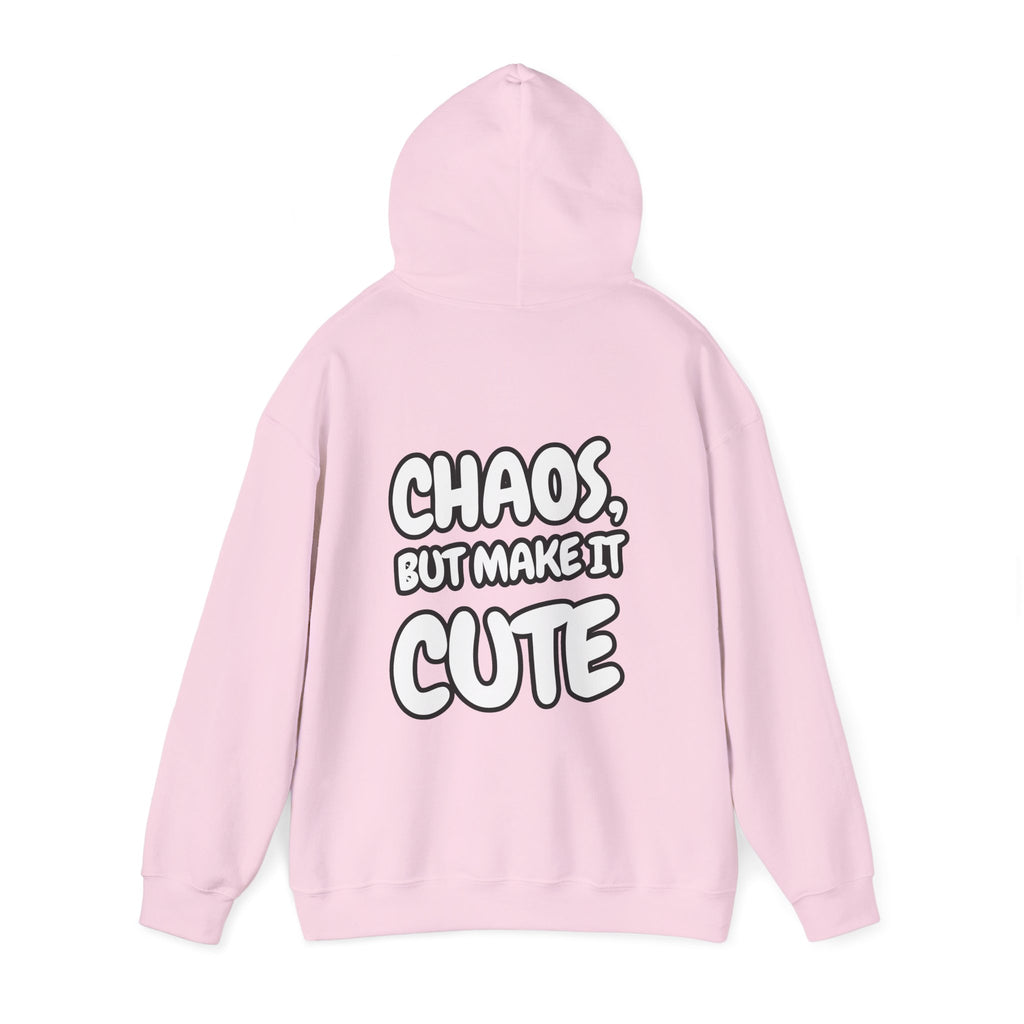 Chaos But Make It Cute Graphic Hoodie