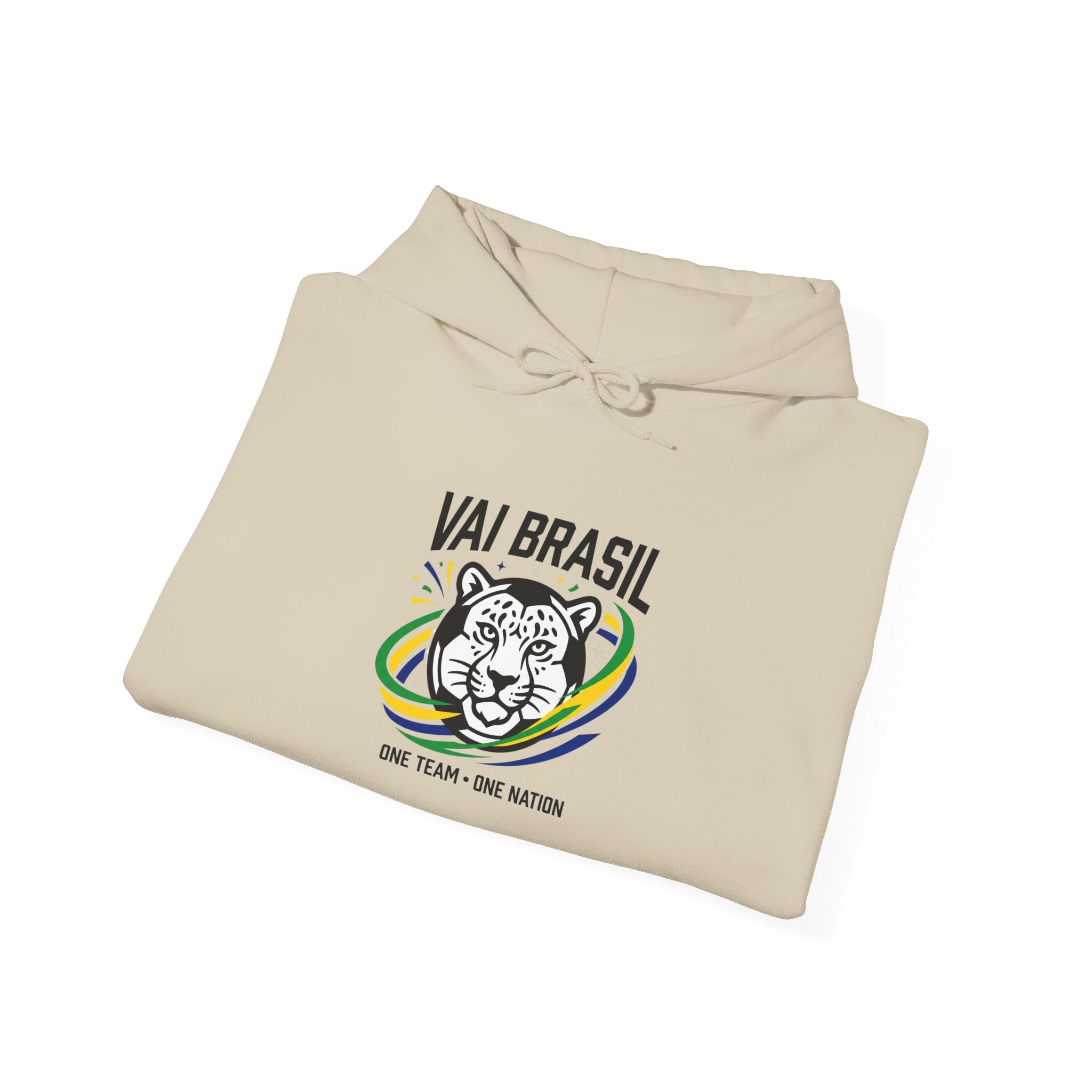 Vai Brasil Tiger Crest Hoodie | country pride, retro soccer