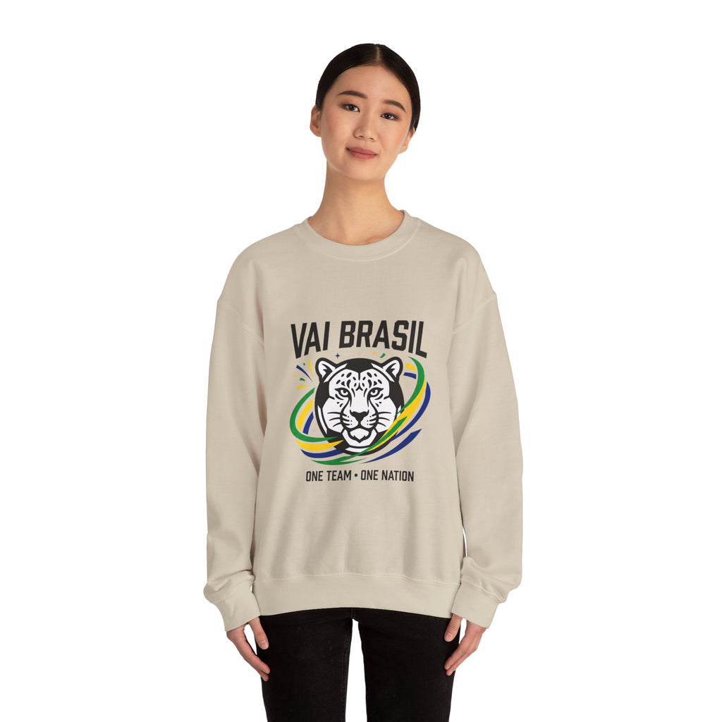 Sweat-shirt avec tigre du football brésilien