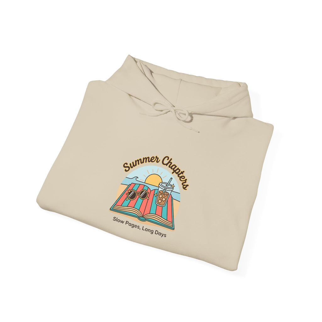 Sunny Retro Beachscape Hoodie | summer aesthetic, coastal vibes
