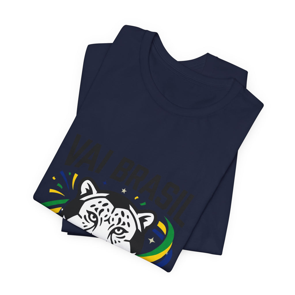 Vai Brasil Tiger Tee | country pride, retro soccer