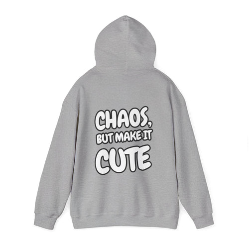 Sweat à capuche graphique « Chaos But Make It Cute »