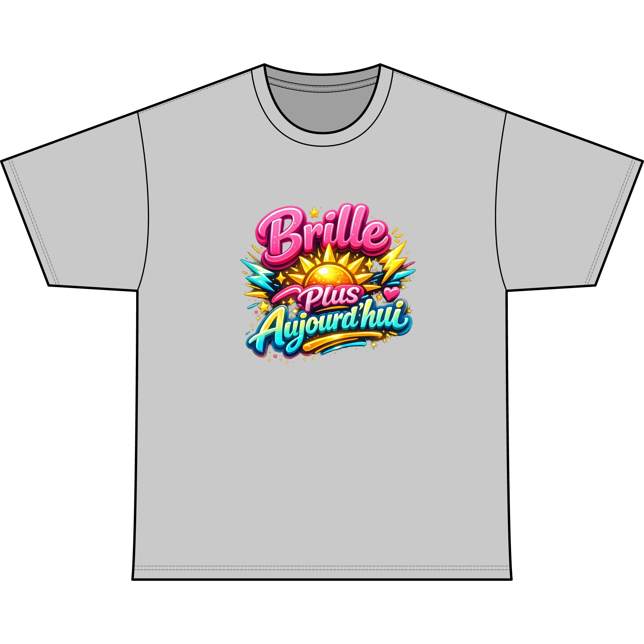 T-shirt unisexe en piqué à col montant