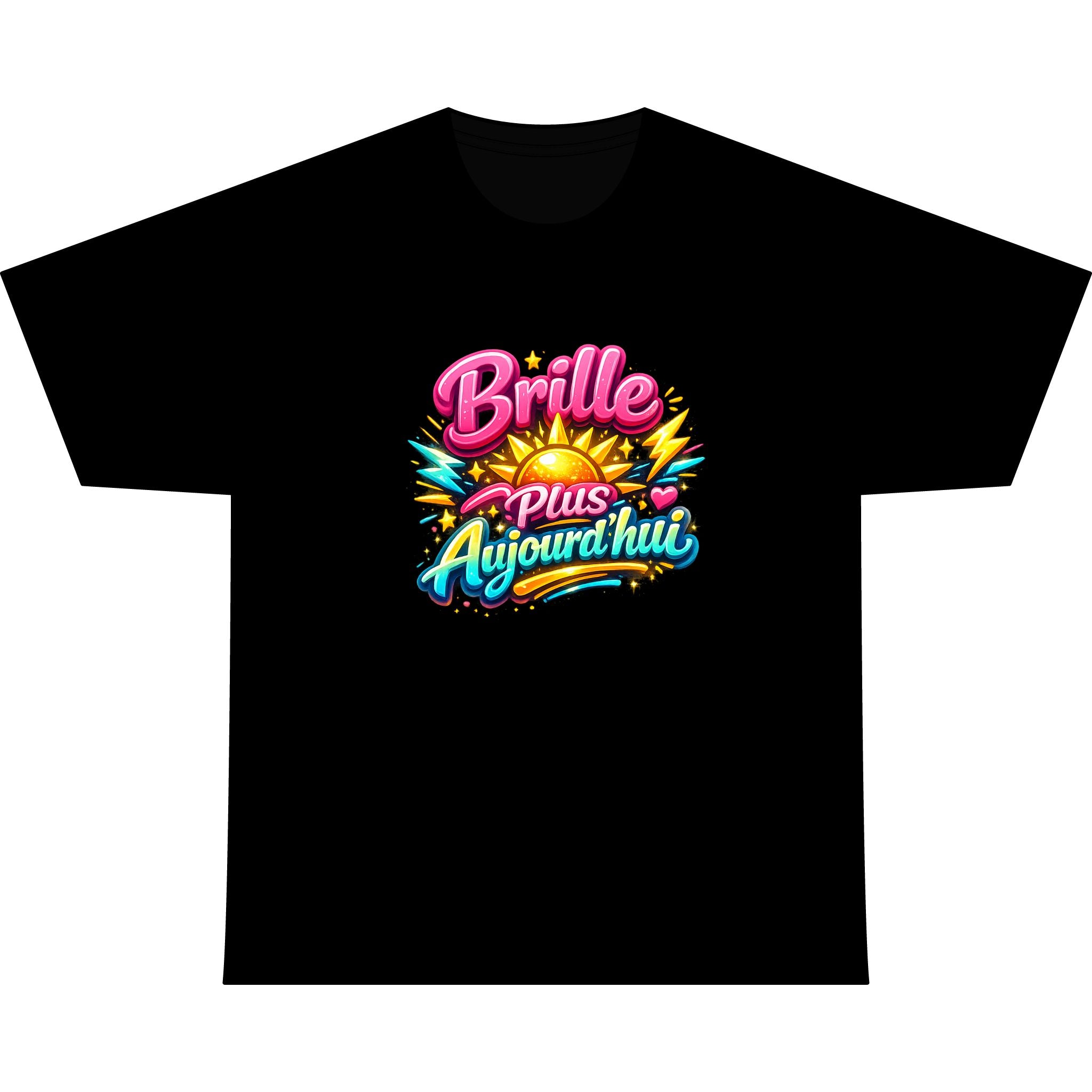 T-shirt unisexe en piqué à col montant
