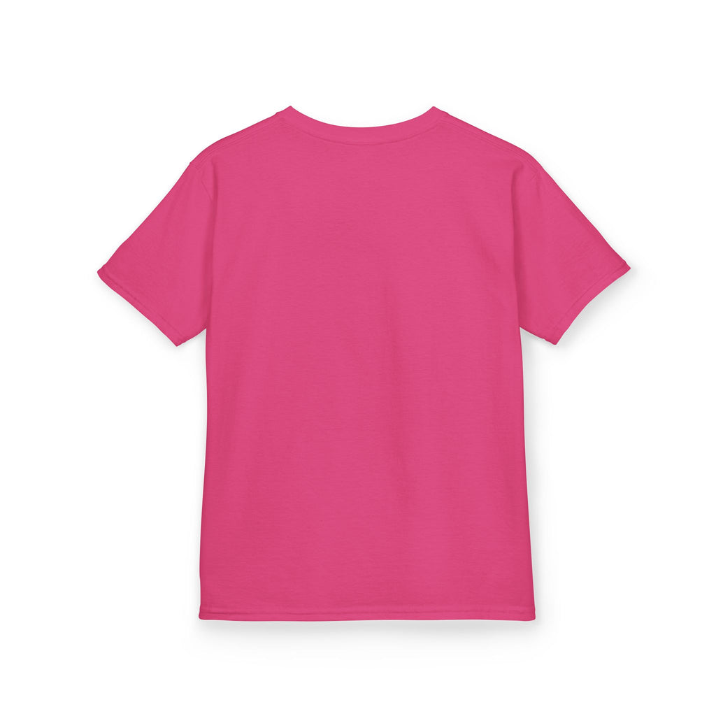 Kids Floral Tee — Pink Bougainvillea Graphic Cotton Shirt