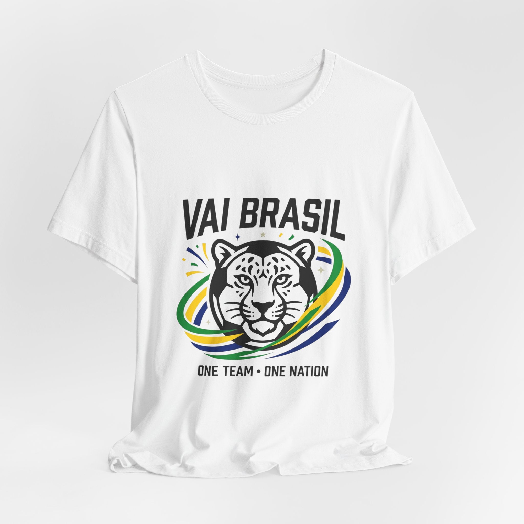 Vai Brasil Tiger Tee | country pride, retro soccer