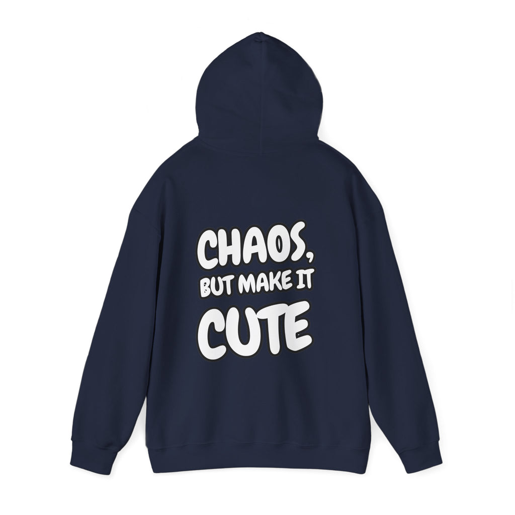 Chaos But Make It Cute Graphic Hoodie