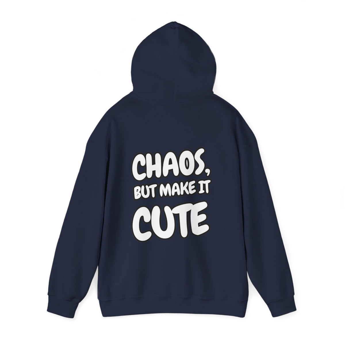 Chaos But Make It Cute Graphic Hoodie