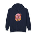 Sweet Donut Graphic Zip-Up Hoodie – Unisex