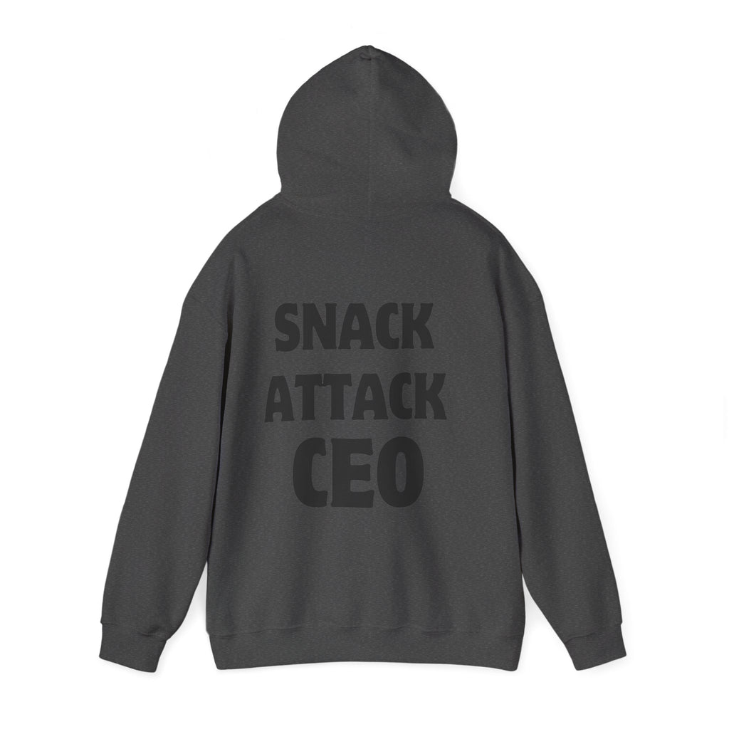 Snack Attack CEO Funny Graphic Hoodie