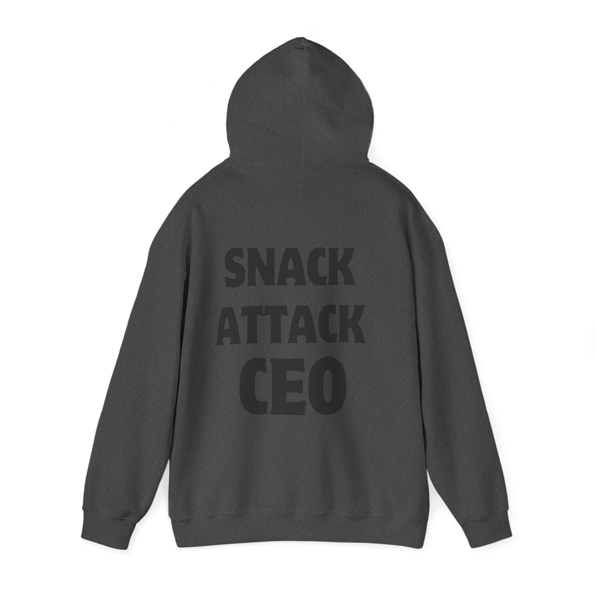 Snack Attack CEO Funny Graphic Hoodie