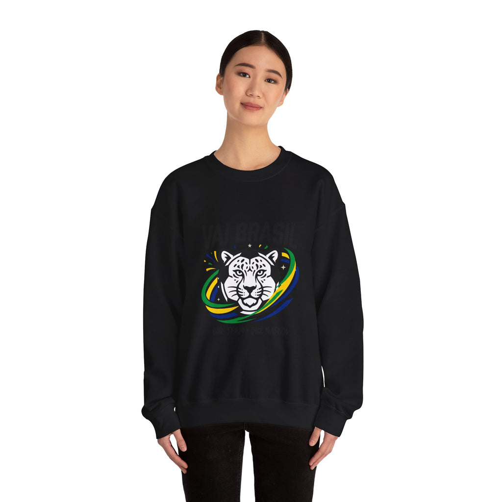 Sweat-shirt avec tigre du football brésilien